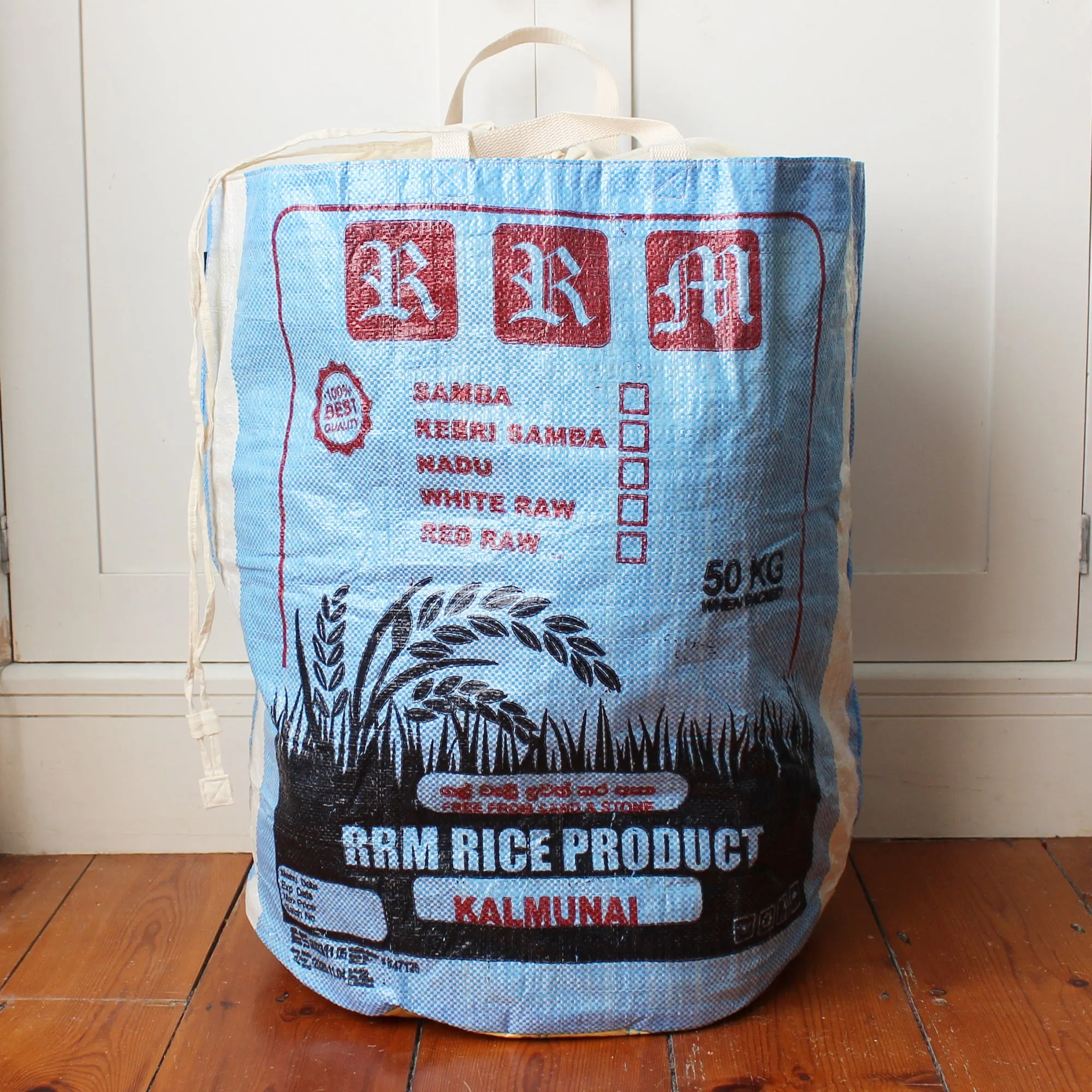 Rice sack laundry bag - 8 variations