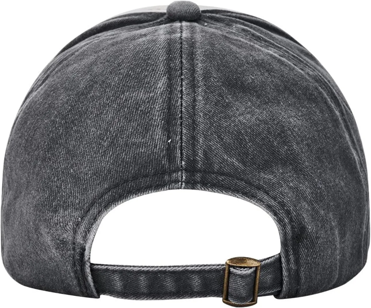 Rionegro Águilas Washed Cowboy Baseball Cap Denim Hat Snapback Hat Black and White Cap for Men Women