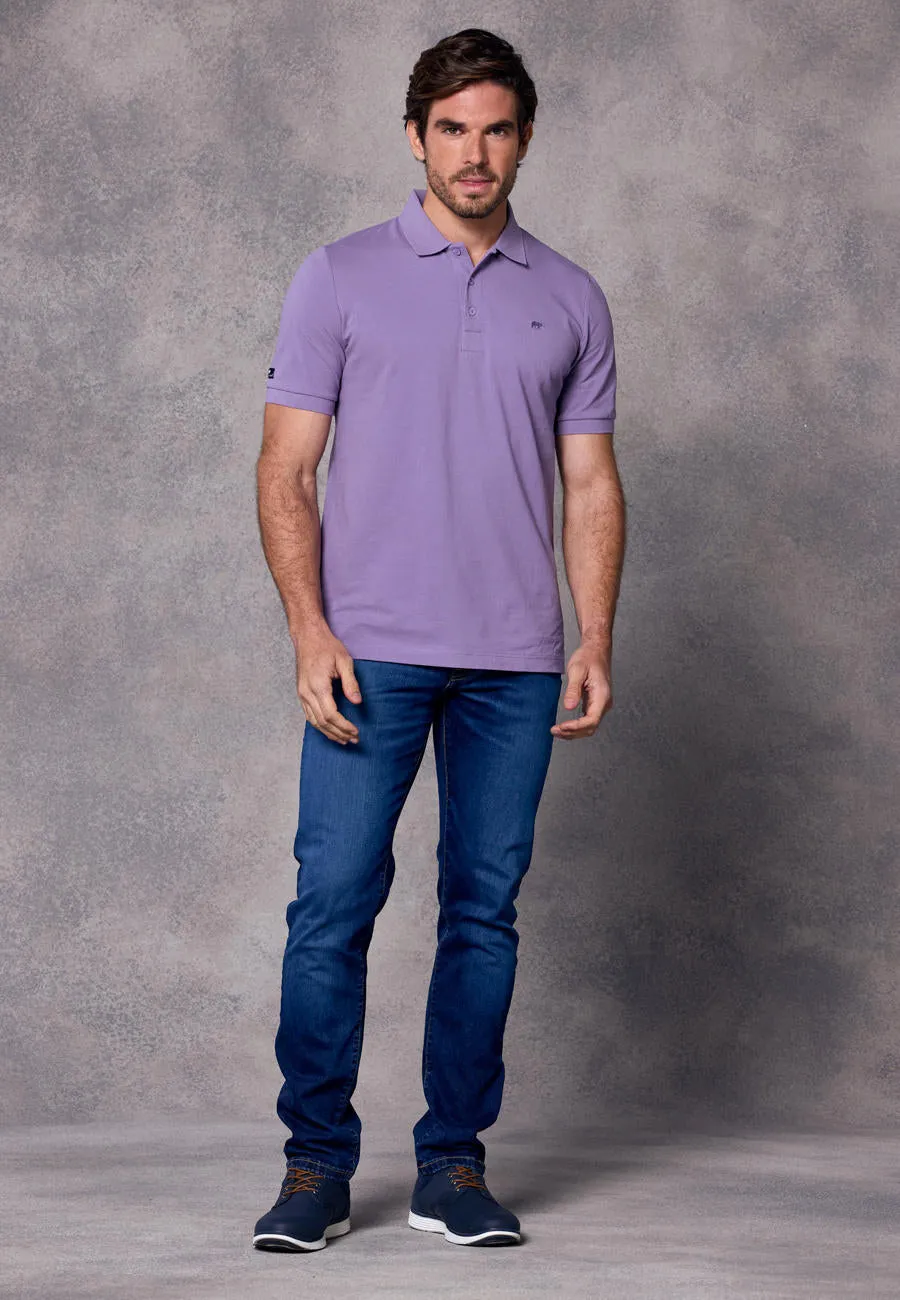 Rivet & Denim Mountain Polo | Lilac
