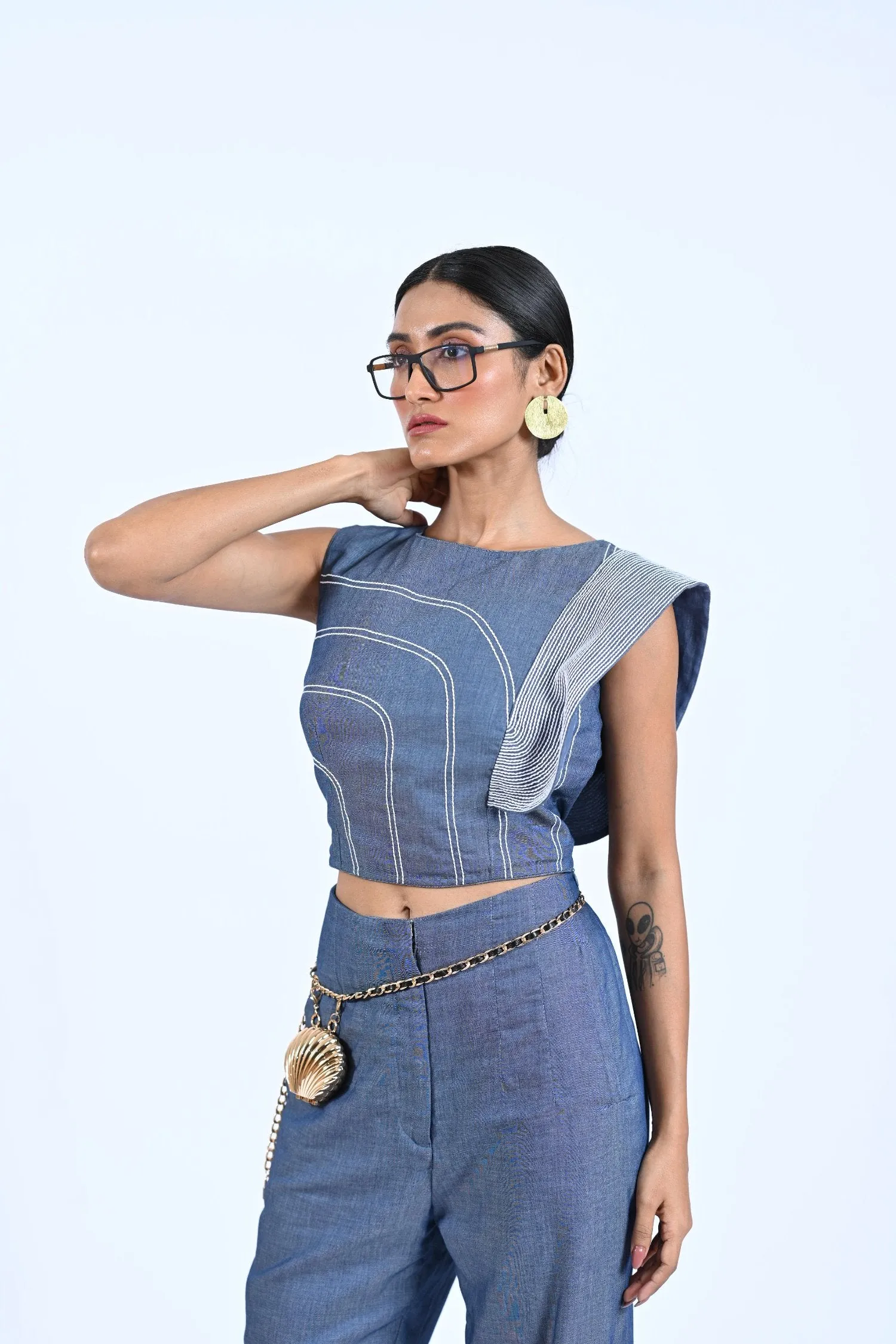 Rivet And Stitch Top