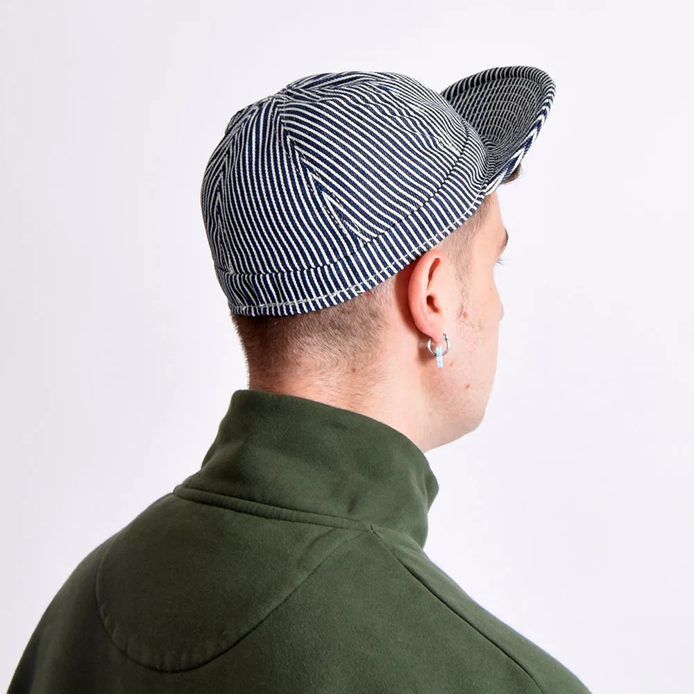 Rivet Hickory Stripe Workers Cap