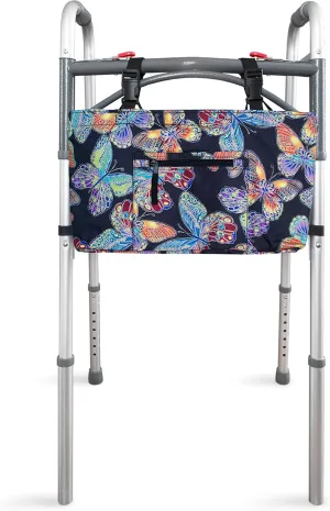RMS Water Resistant Tote Bag for Walker and Scooter - Butterfly