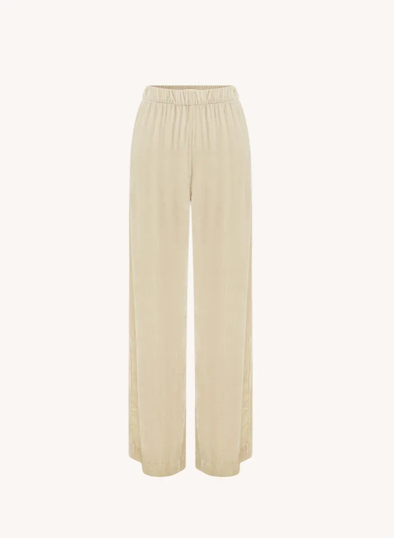 Rowie Vera Silk Velvet Pants