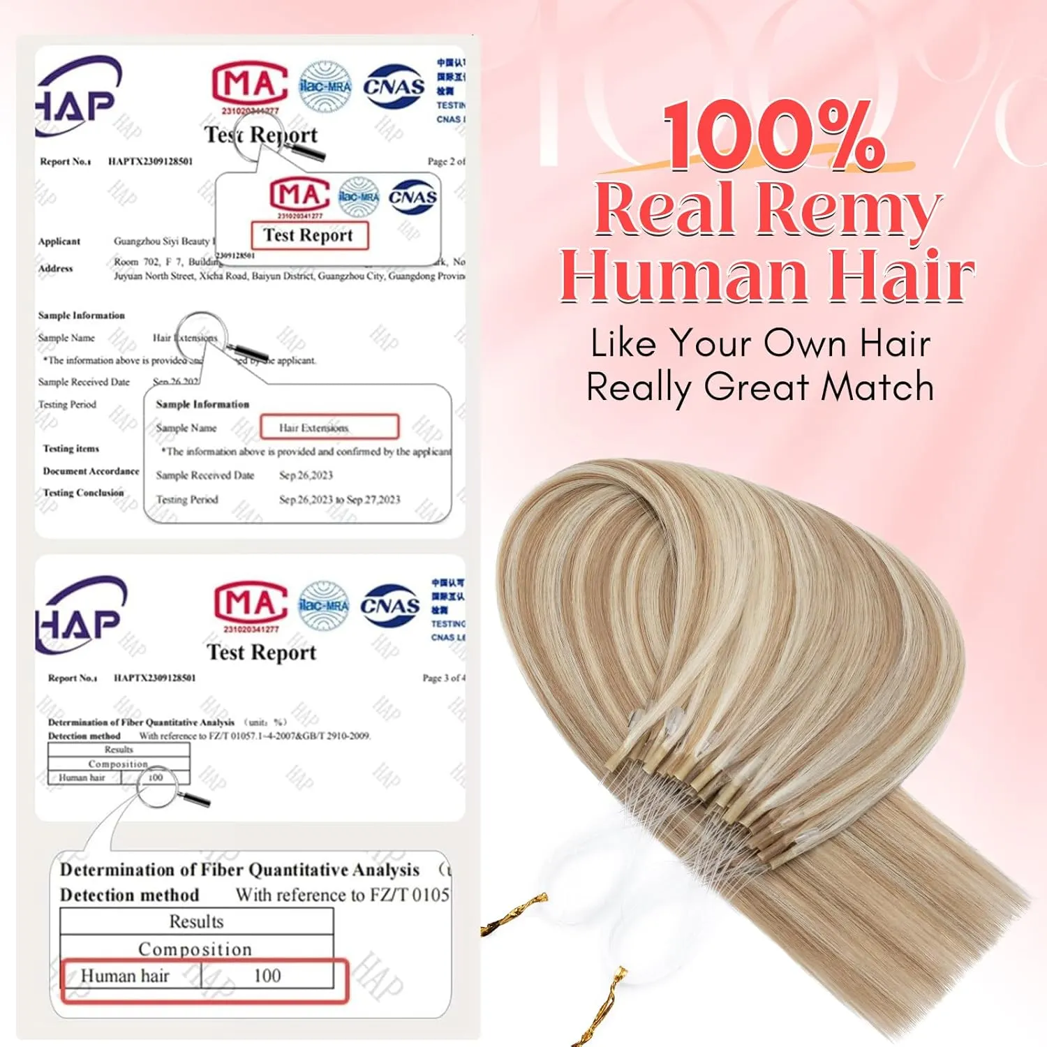 S-noilite U Tip Hair Extensions 100% Real Remy Human Hair Upgraded Micro Ring K Tip Extensions Pre Bonded Keratin Hair Extensions 50g/50 Stands 16 Inch Golden Brown Highlighted Bleach Blonde