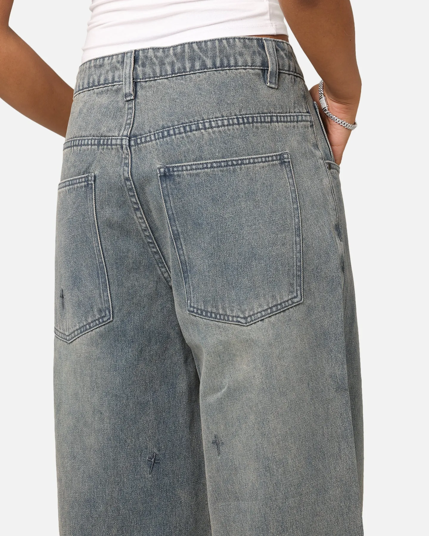 Saint Morta Amplus Graveyard Jeans Dirty Denim