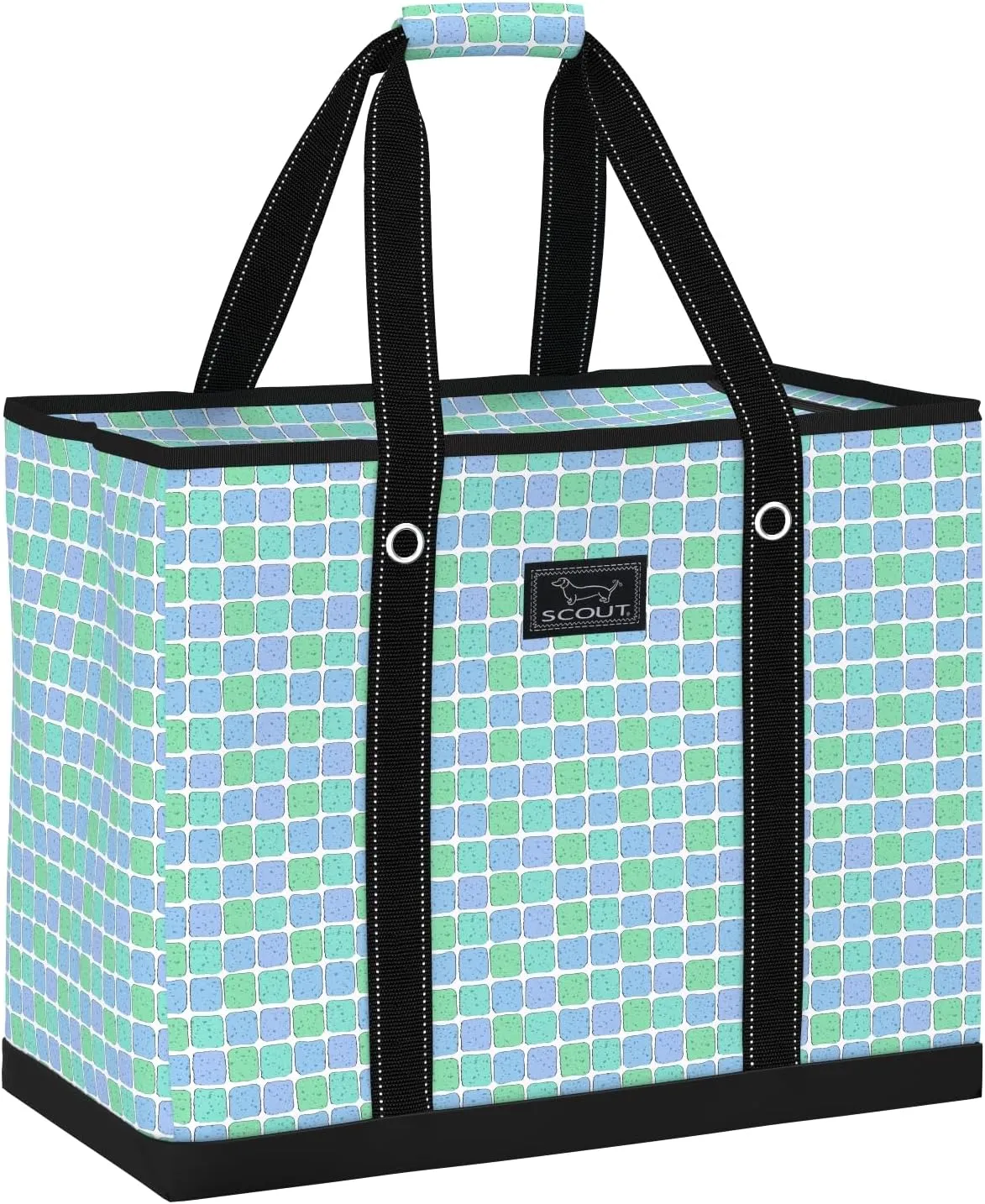 SCOUT 3 Girls' Extra Large Sandproof Utility Tote - Zipper Closure Beach, Pool & Travel Bag