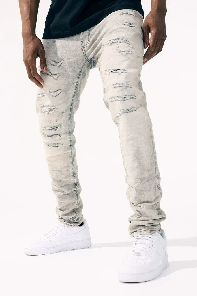 Sean - High Point Denim - Bone White - JS1095