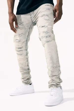 Sean - High Point Denim - Bone White - JS1095