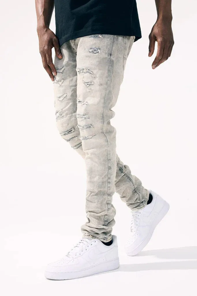 Sean - High Point Denim - Bone White - JS1095