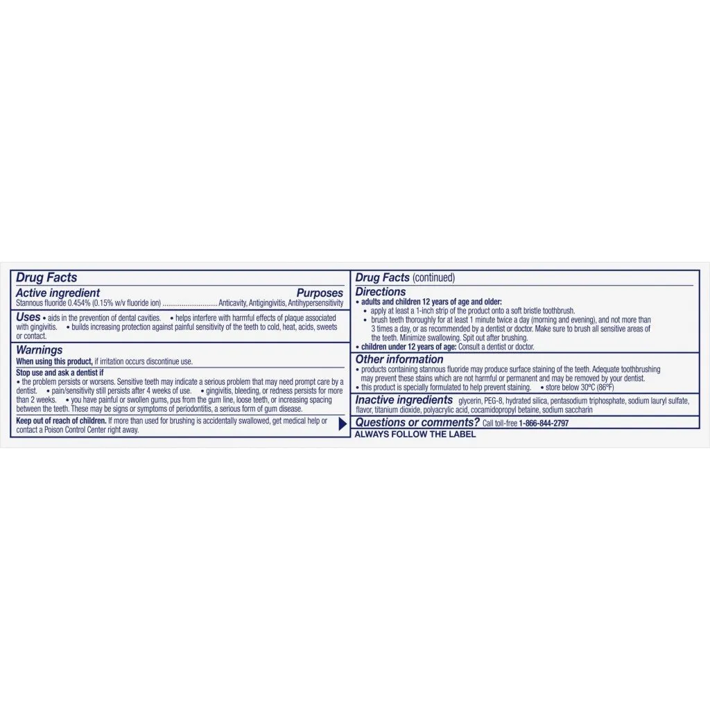 Sensodyne Complete Protection Sensitive Toothpaste for Gingivitis, Sensitive Teeth Treatment, Extra Fresh - 3.4 Ounces (Pack of 3)