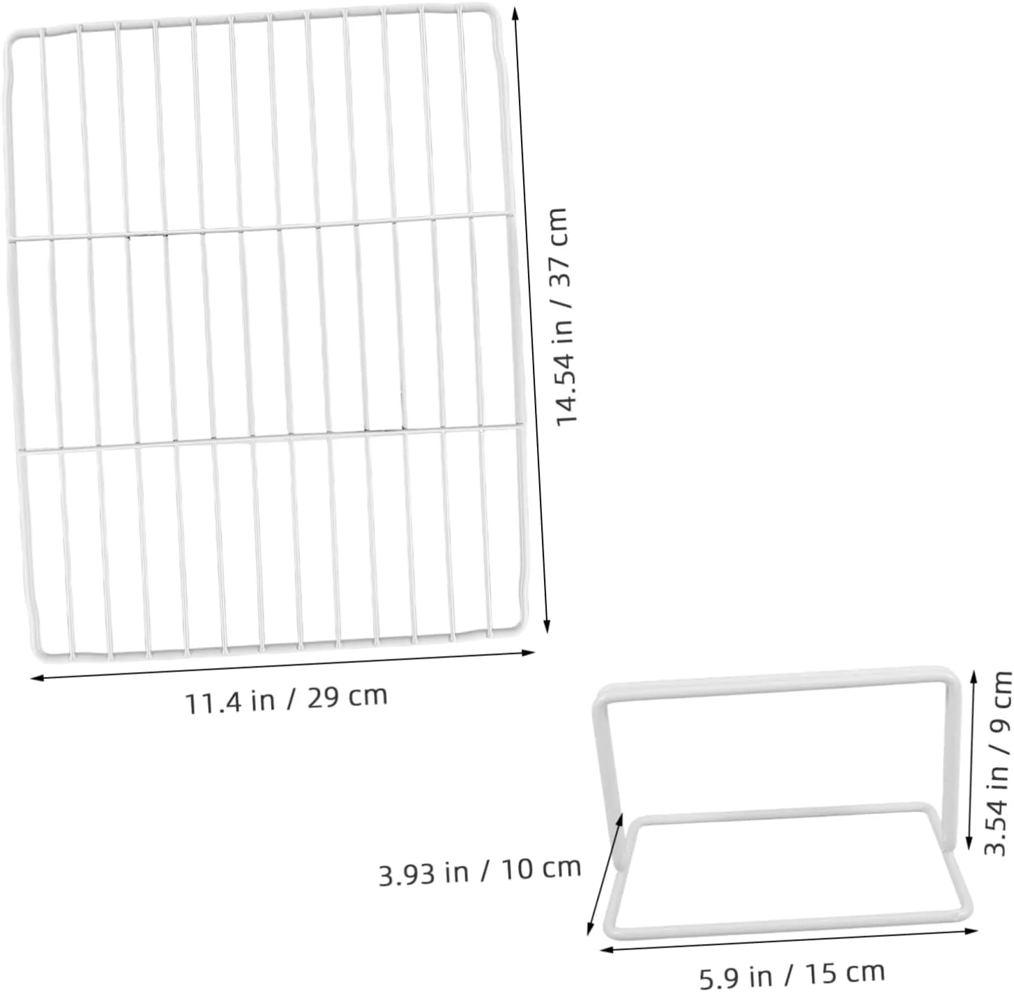 Shelf Dividers for Refrigerator Mesh Separator Iron Mesh Easy to Install Organize Food Keep Freezer Clean Tidy Suitable for Kinds of Cabinets