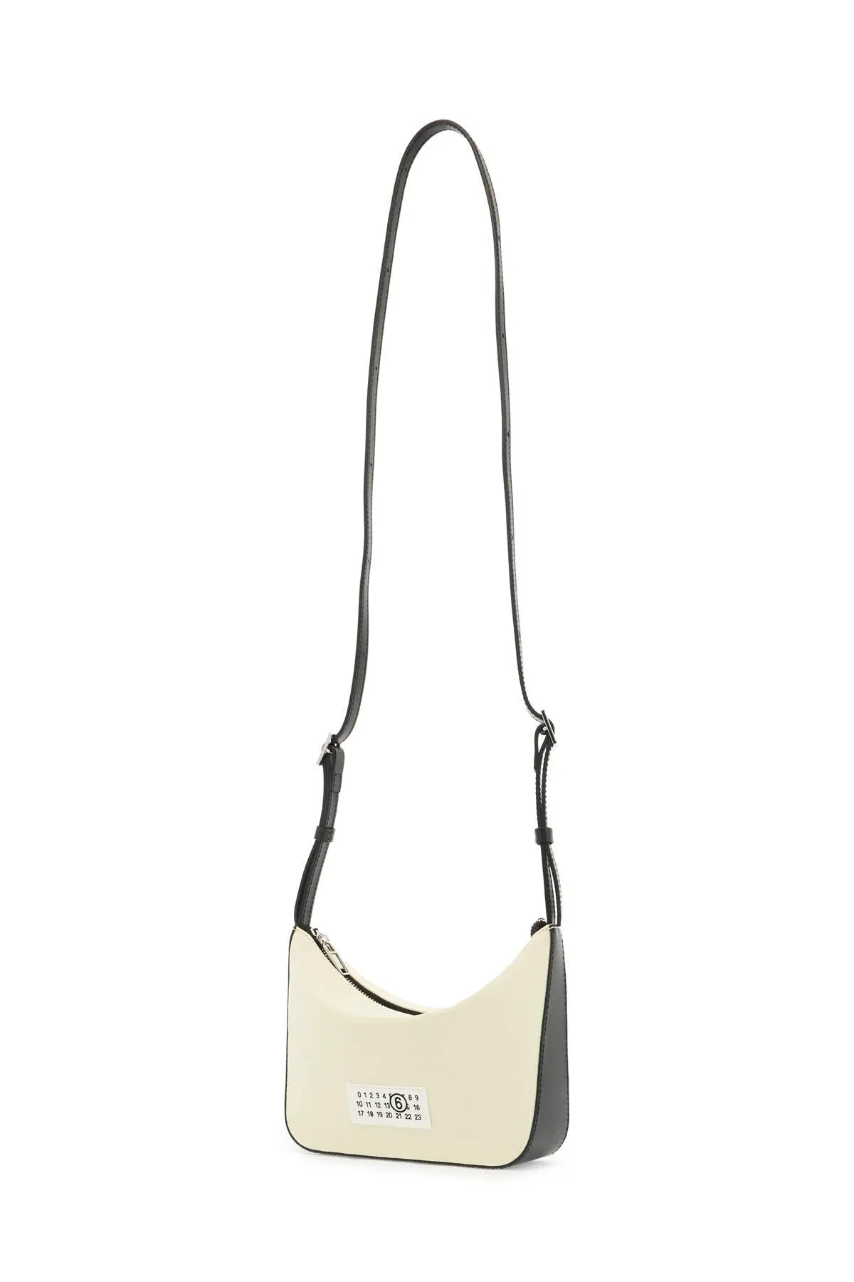 shoulder bag in numeric nylon material