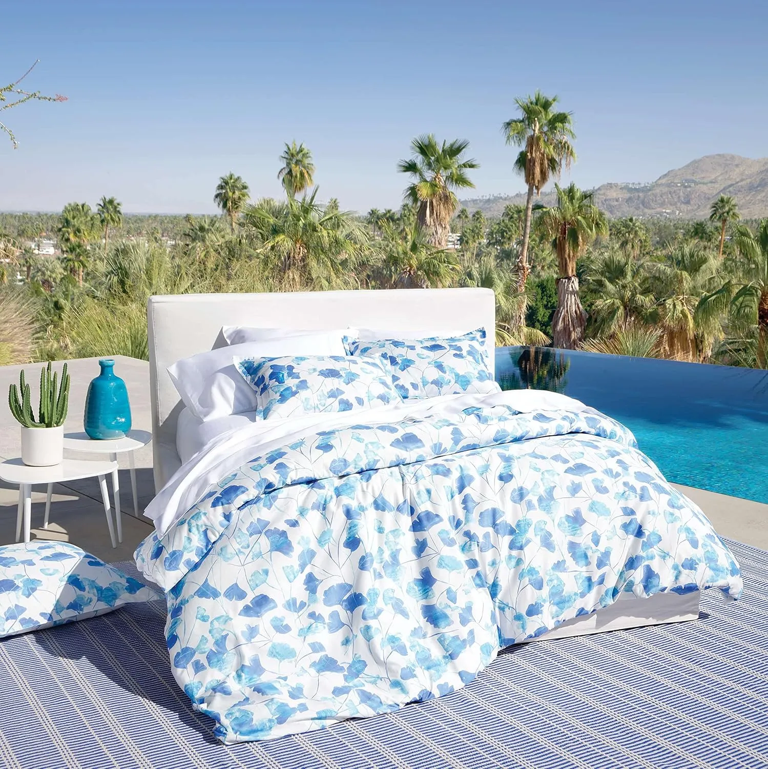 Silken Solid White Pillowcases (Pair), King Size, White Solid Pattern