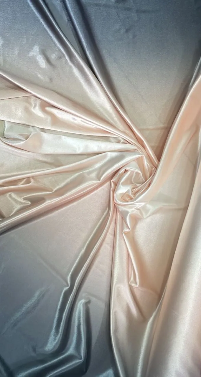 Silky ombre velvet