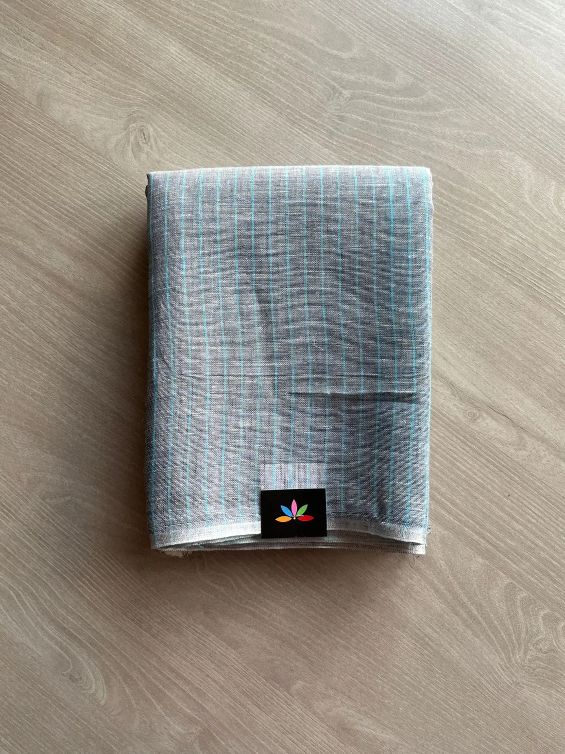 Simple Linen Saree -13564