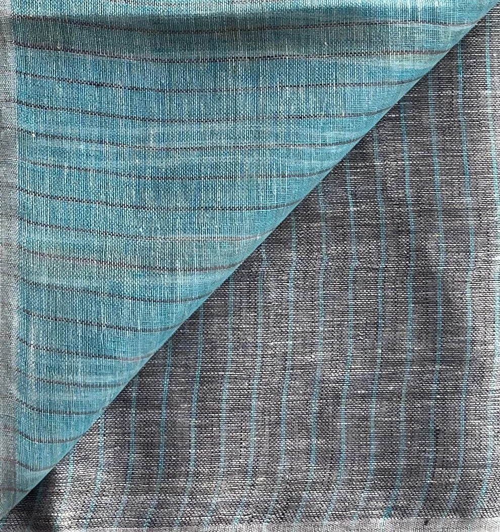 Simple Linen Saree -13564
