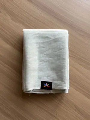 Simple Linen Saree -15478