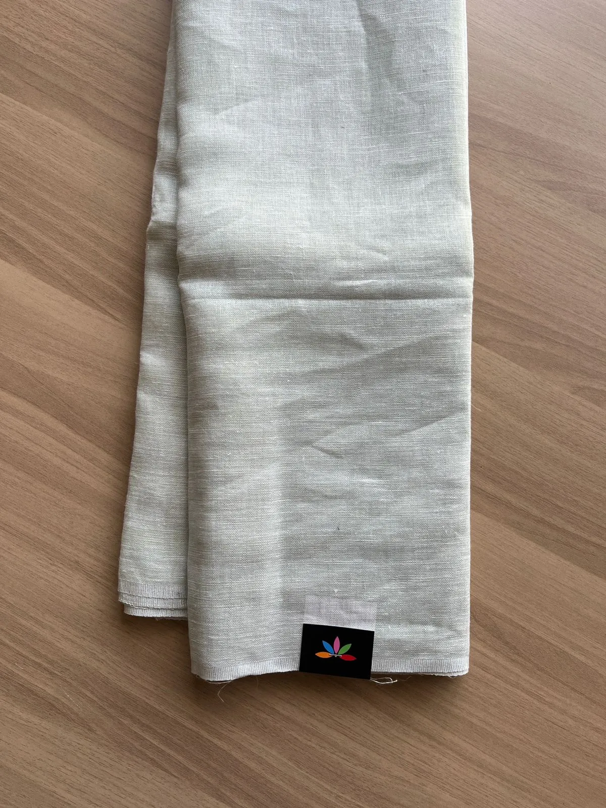 Simple Linen Saree -15478