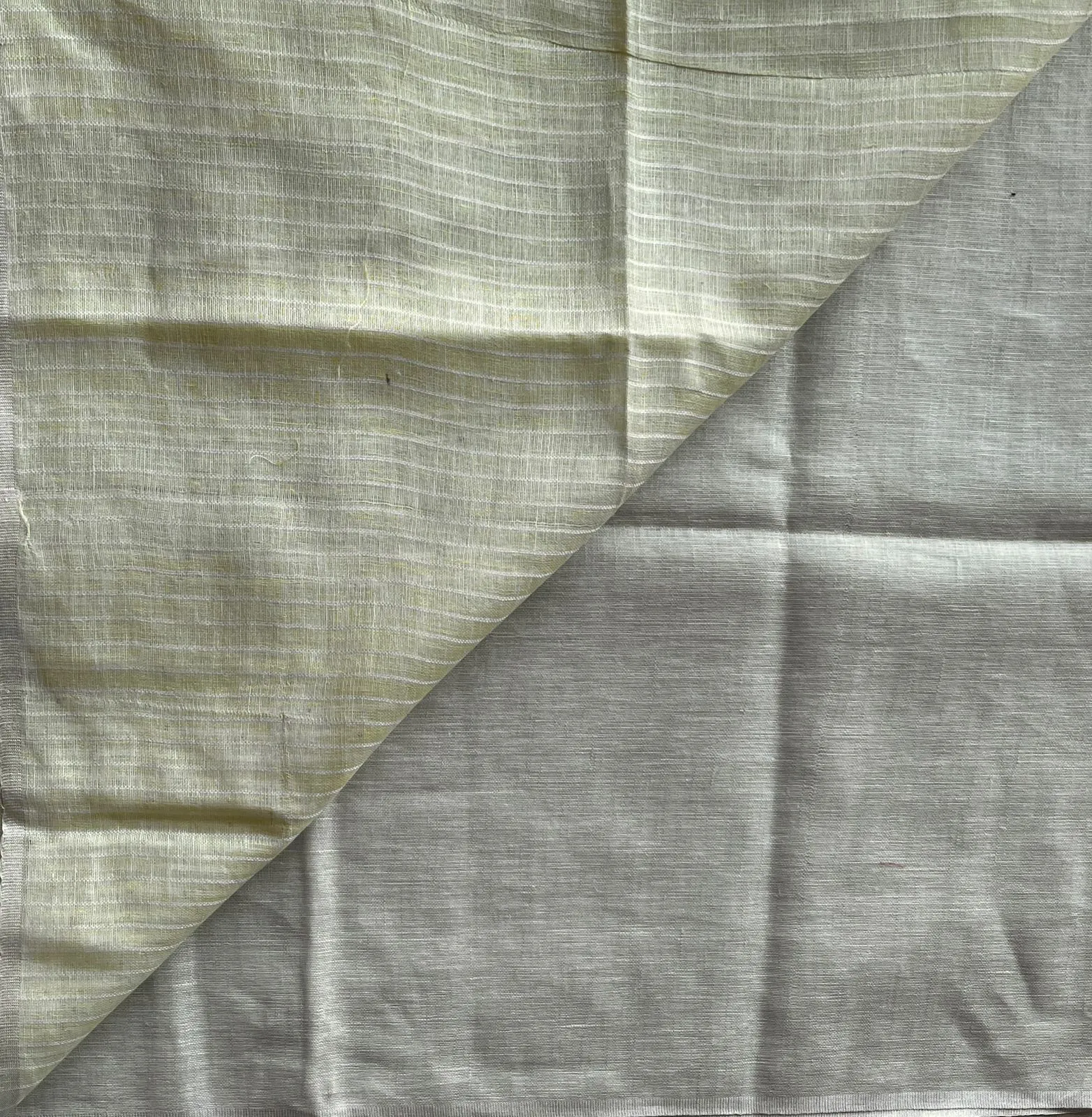 Simple Linen Saree -15478