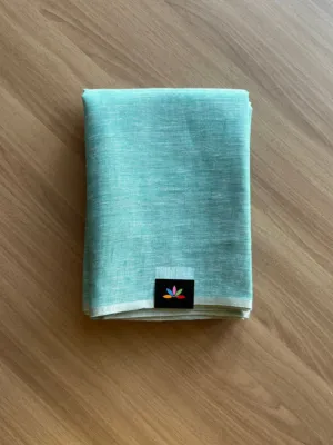 Simple Linen Saree -15541
