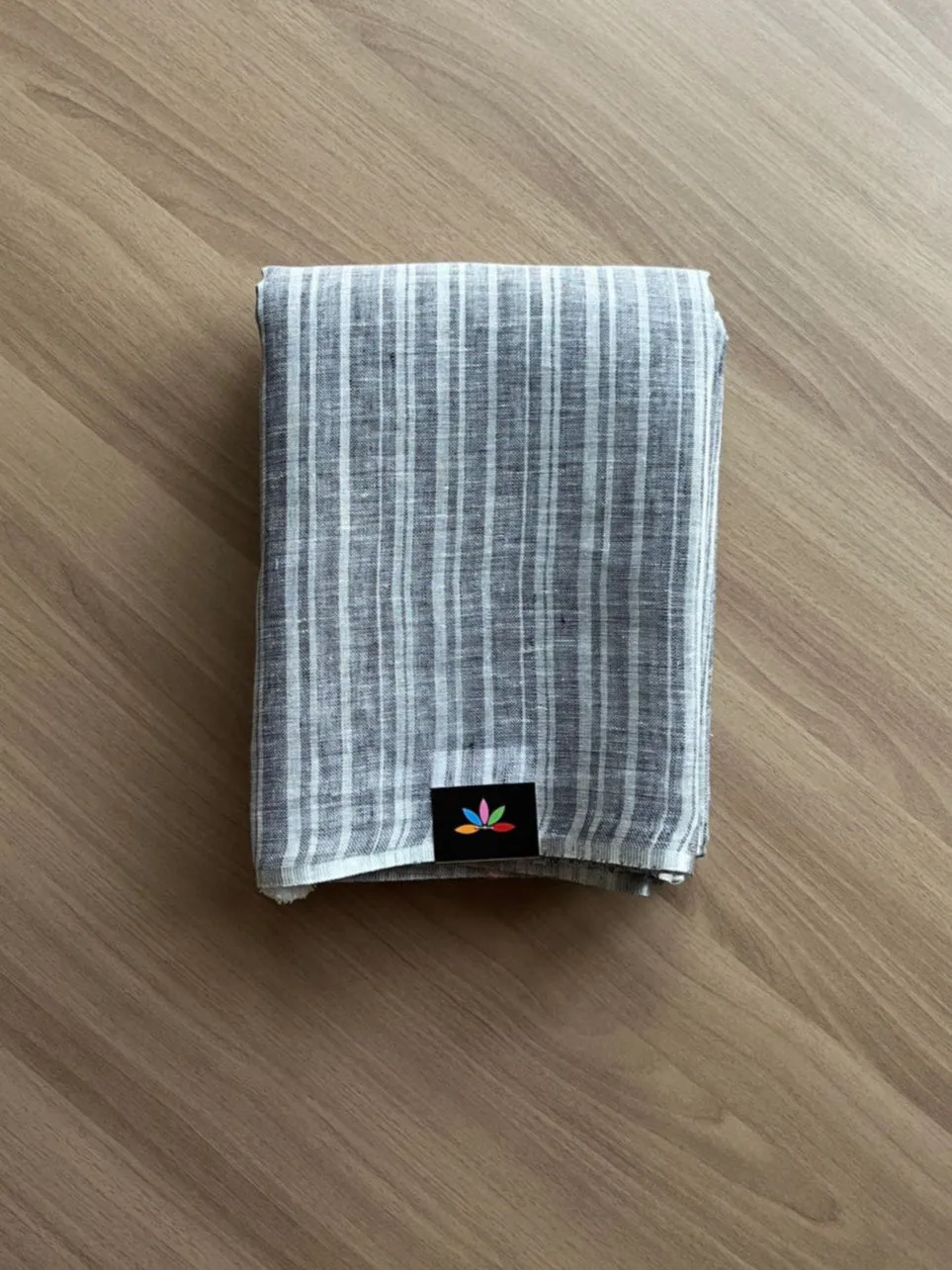 Simple Linen Saree -15554
