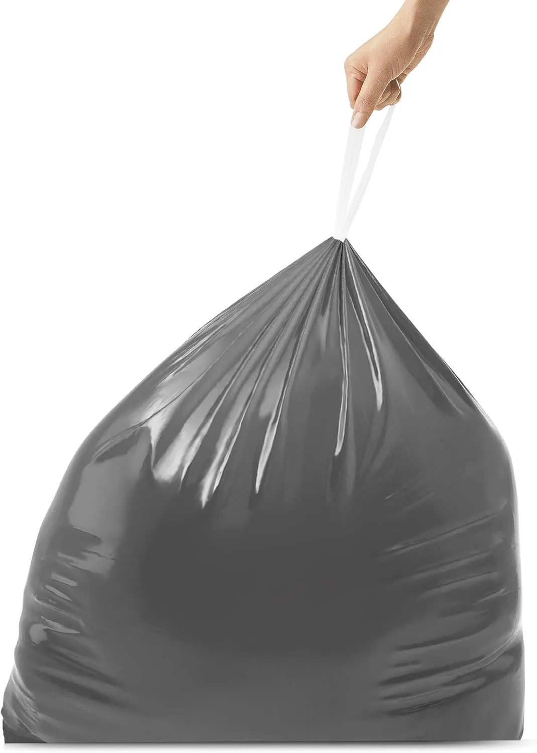 simplehuman Code J 200 Count, Genuine Odorsorb Custom Fit Liners, Drawstring Odor Absorbing Trash Bags in Dispenser Packs, 30-45 Liter / 8-12 Gallon
