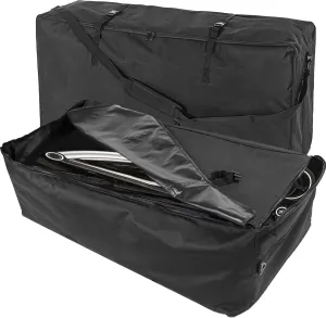 Single and Double Stroller Travel Bag for Airplane, Durable Large Stroller Bag with Shoulder Strap,Stroller Cover for Nuna Uppababy Bravo Stroller