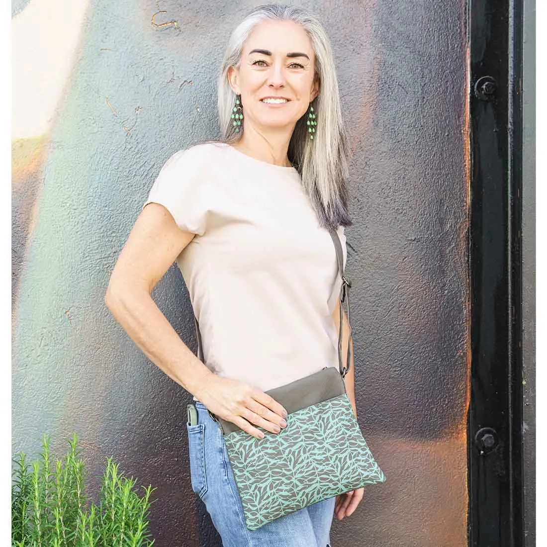 Small Crossbody Bag - Botanical Prints