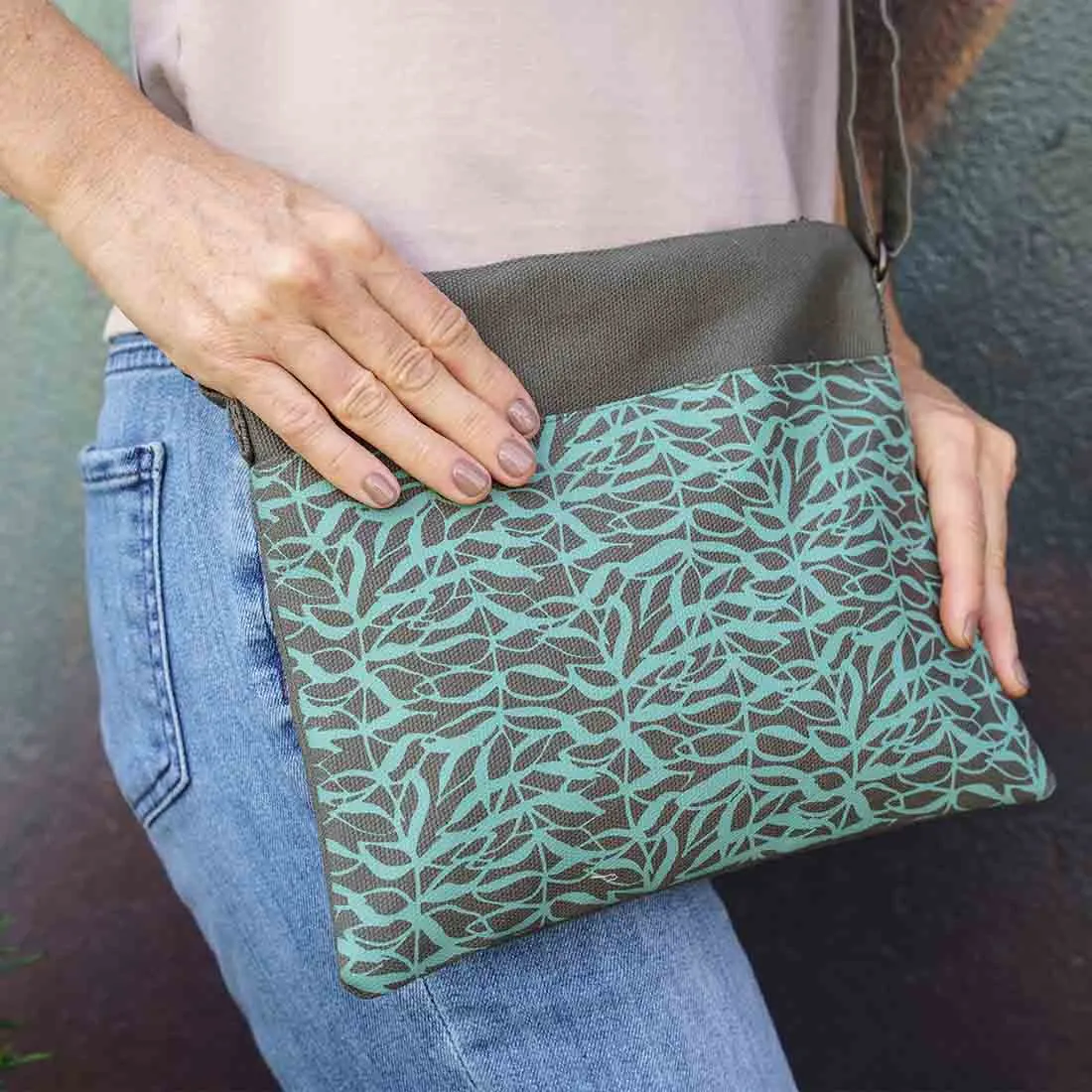 Small Crossbody Bag - Botanical Prints