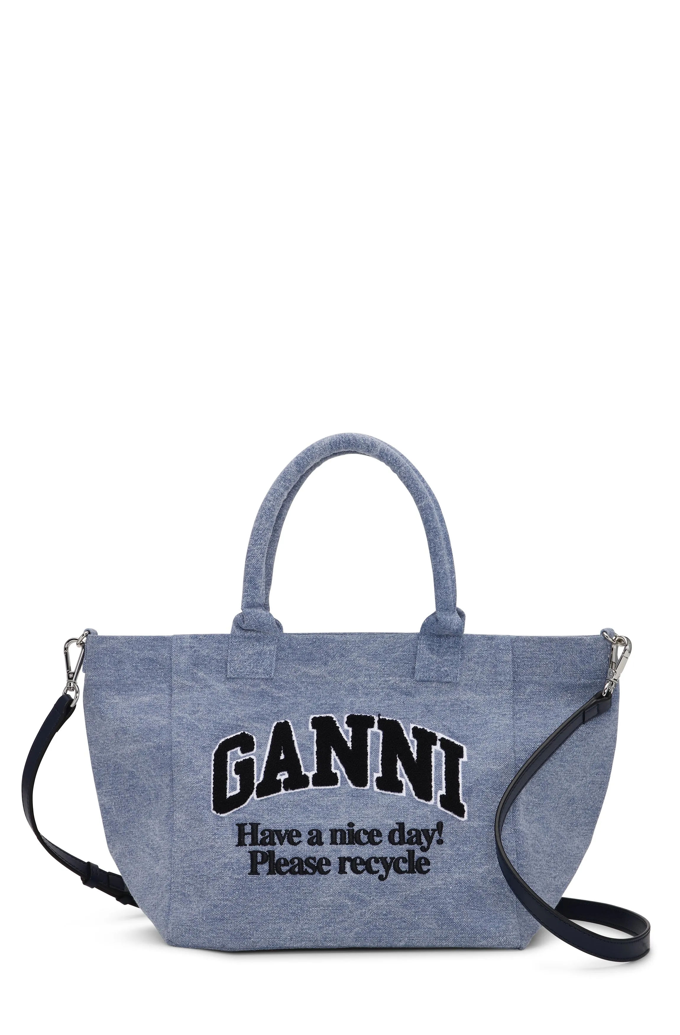 Small Easy Shopper Washed - Light Blue Vintage