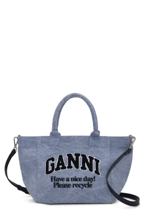 Small Easy Shopper Washed - Light Blue Vintage
