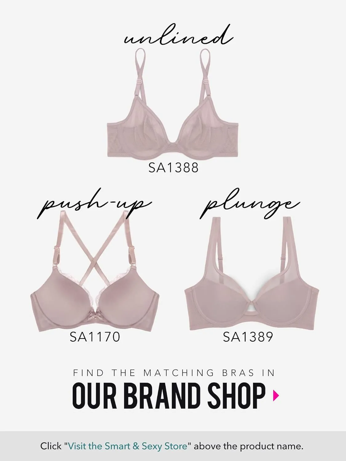 Smart & Sexy Women's Mesh & Lace Thong Panties, Available in Multi Packs