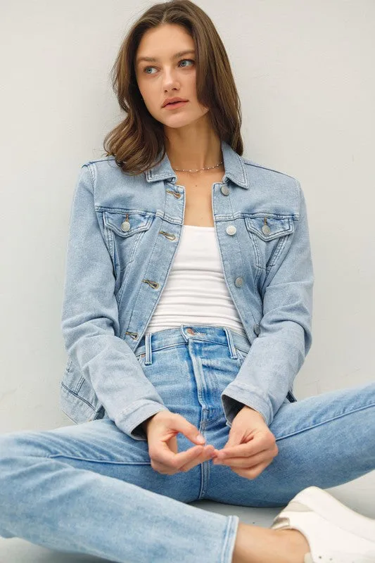Soft Washed Denim Jacket