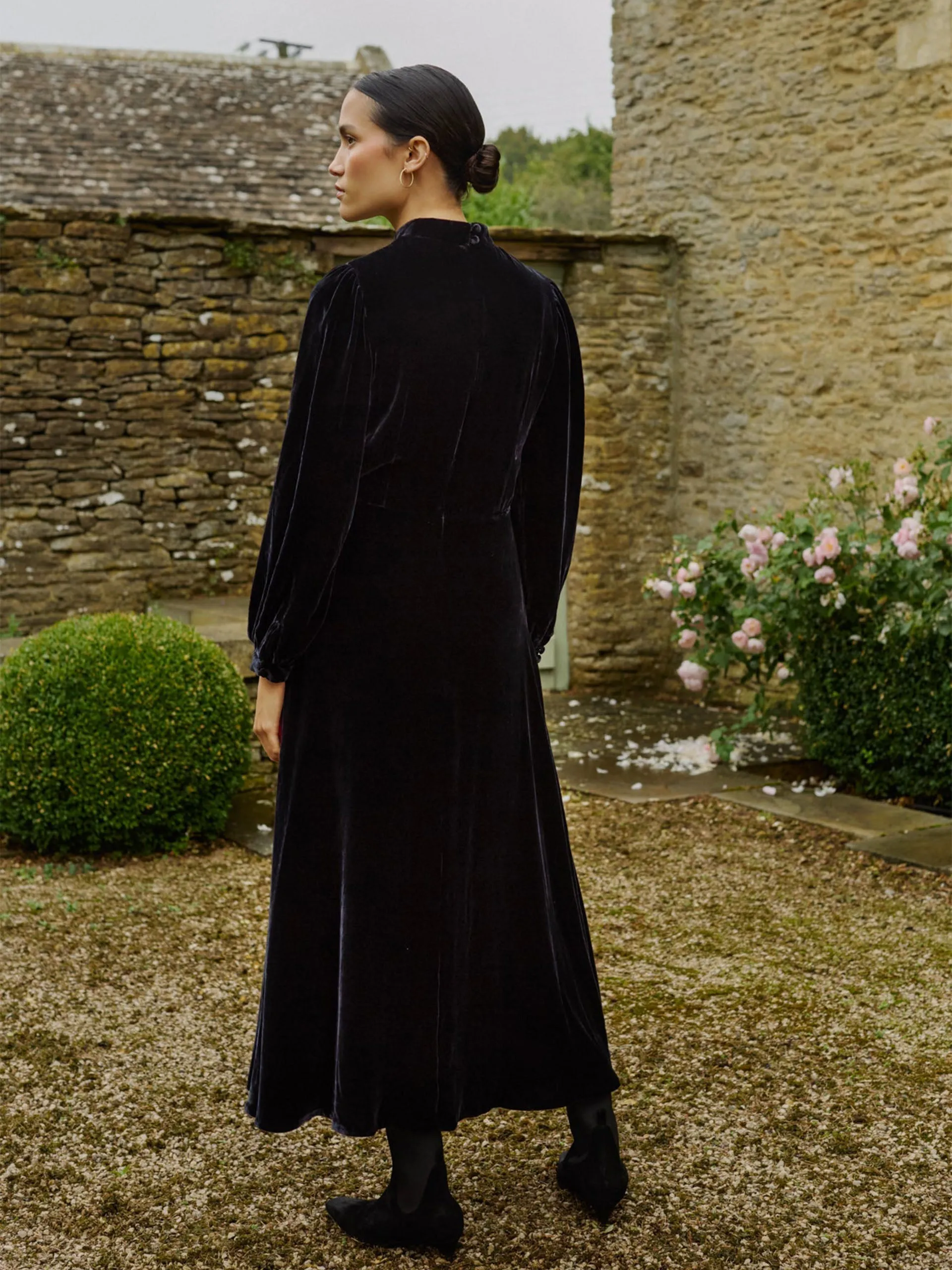Sonia embellished black dress