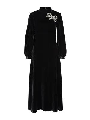 Sonia embellished black dress