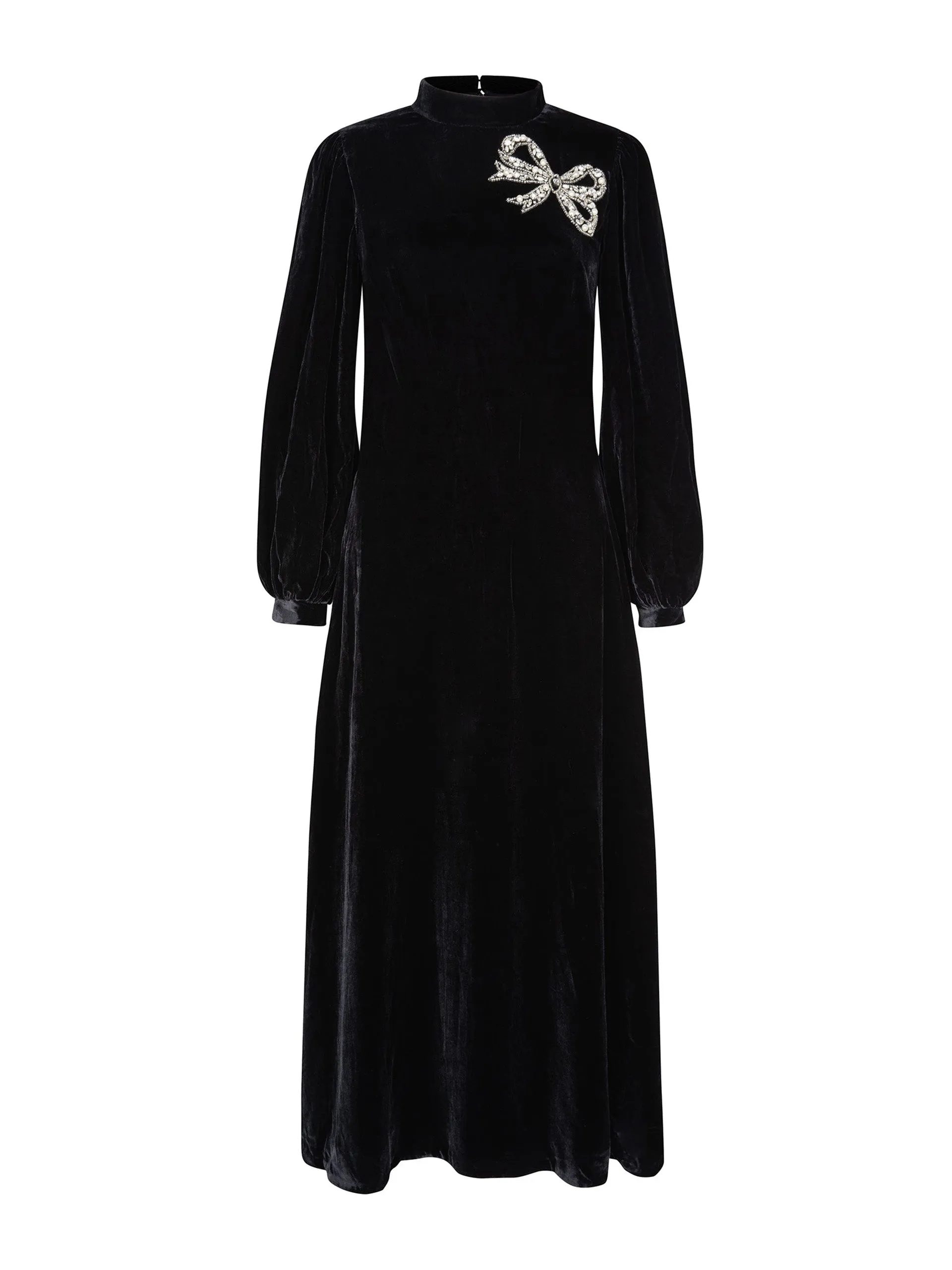 Sonia embellished black dress