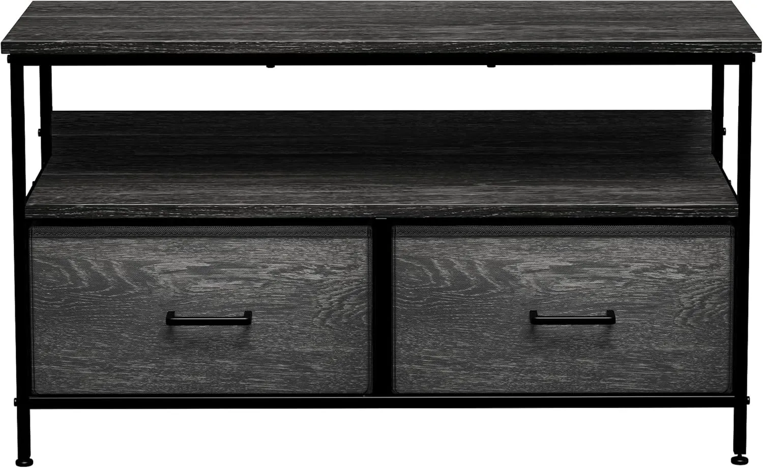 Sorbus TV Stand Dresser with 2 Drawers - Television Riser Chest with Storage - Bedroom, Living Room, Closet, & Dorm Furniture