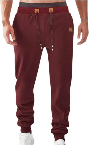 Sports Outdoor Sweatpants Men Hiking Baggy Pants Plain Workout Pants Leisure Stretch Pants Classic Work Pants