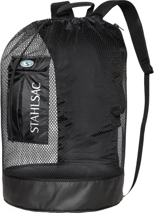 Stahlsac Bonaire Mesh Backpack: Big 142L size, ideal for dive gear, dry pockets