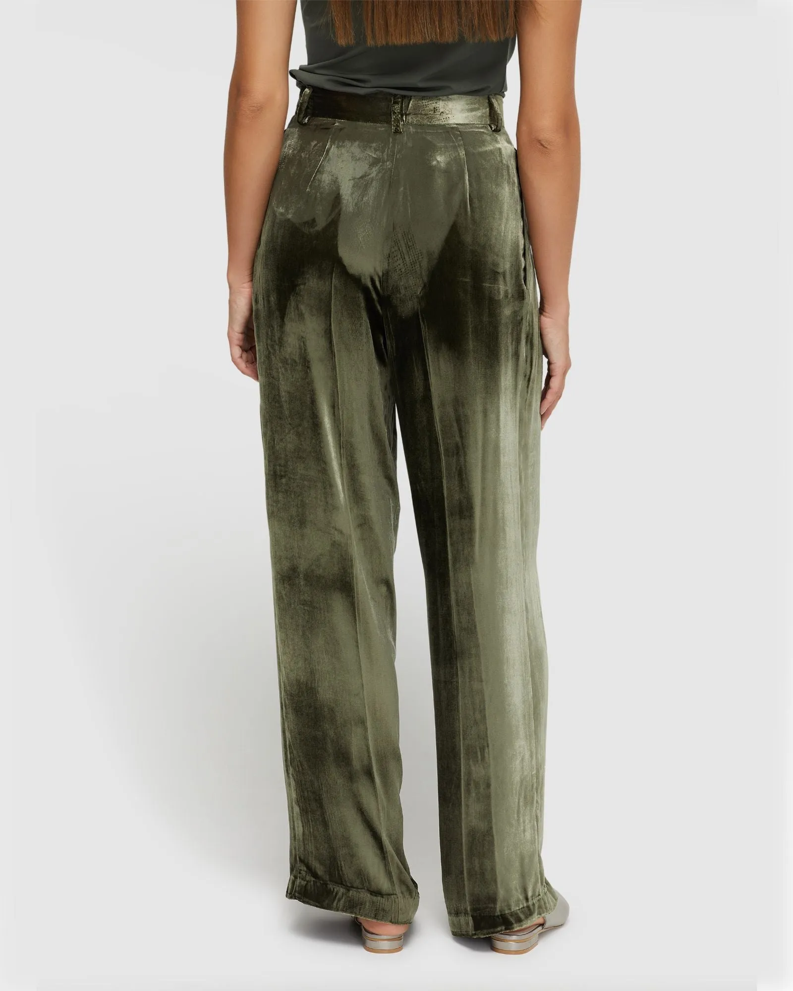 Stella Silky Velvet Pants