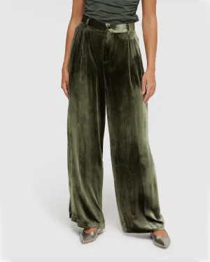Stella Silky Velvet Pants