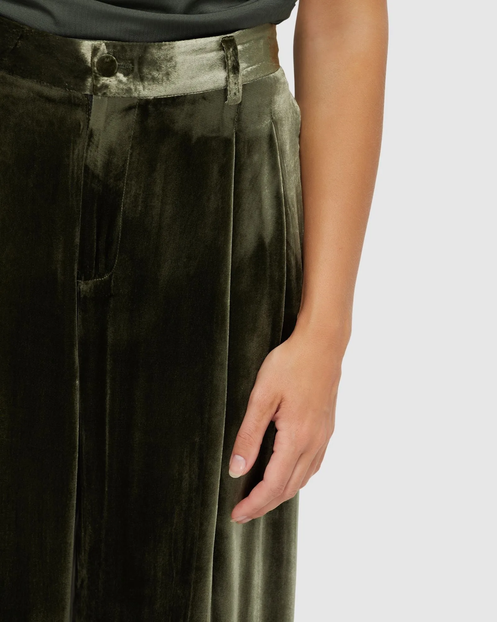Stella Silky Velvet Pants