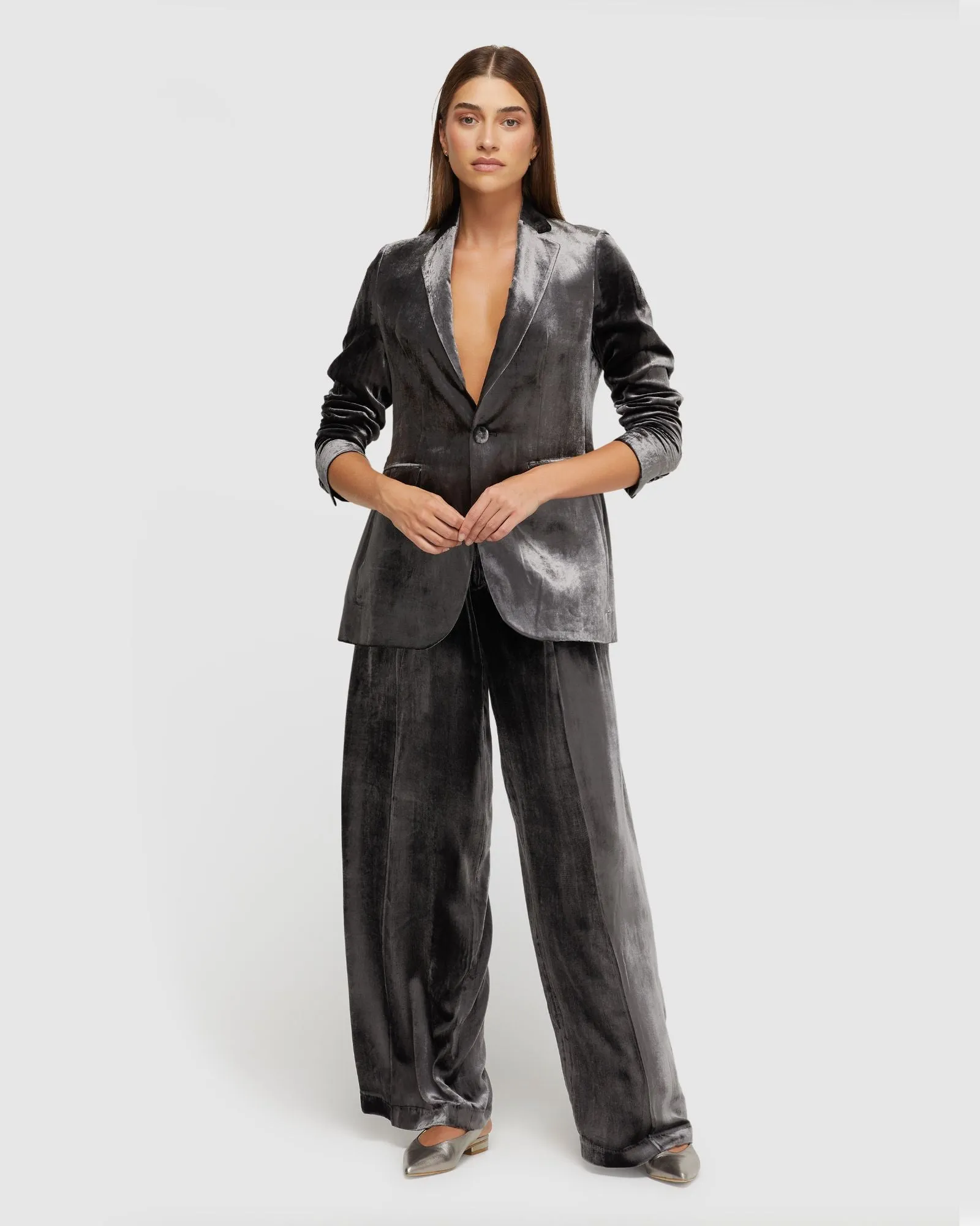 Stella Silky Velvet Pants