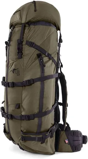Stone Glacier Sky Talus 6900 Hunting Pack with Krux Frame, 6,400 Cubic Inch, Ranger Short, Hydration Compatible, Cordura 500, Xpac Fabric (50143-RG-S)