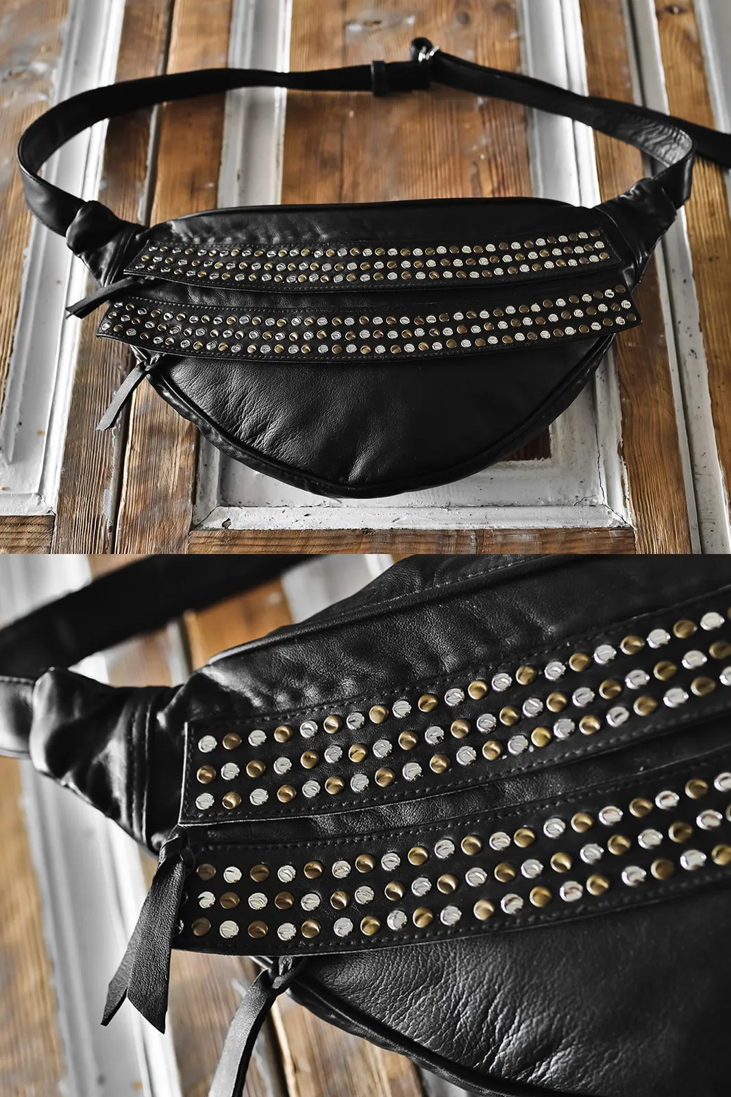 Studded Cross Body Bag