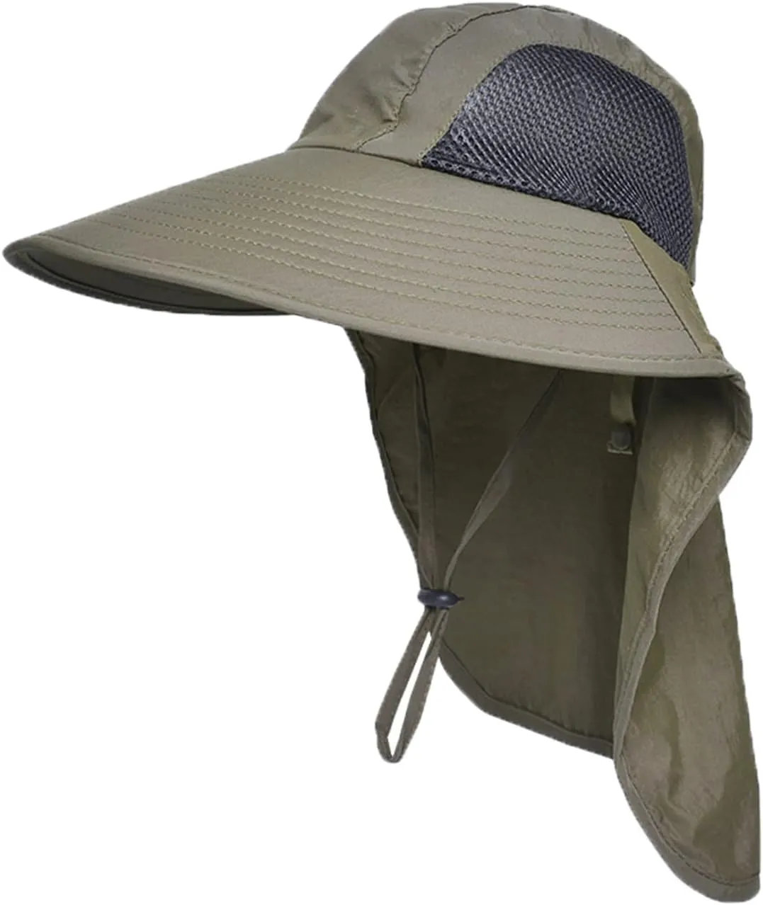 Sun Hat for Men Women with Neck Flap,UPF 50  UV Protective Hiking Fishing Hats