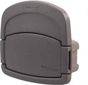 Suncast DHH150ST Deluxe Hangout Hose Hanger,Stoney Gray ,1 Count (Pack of 1)