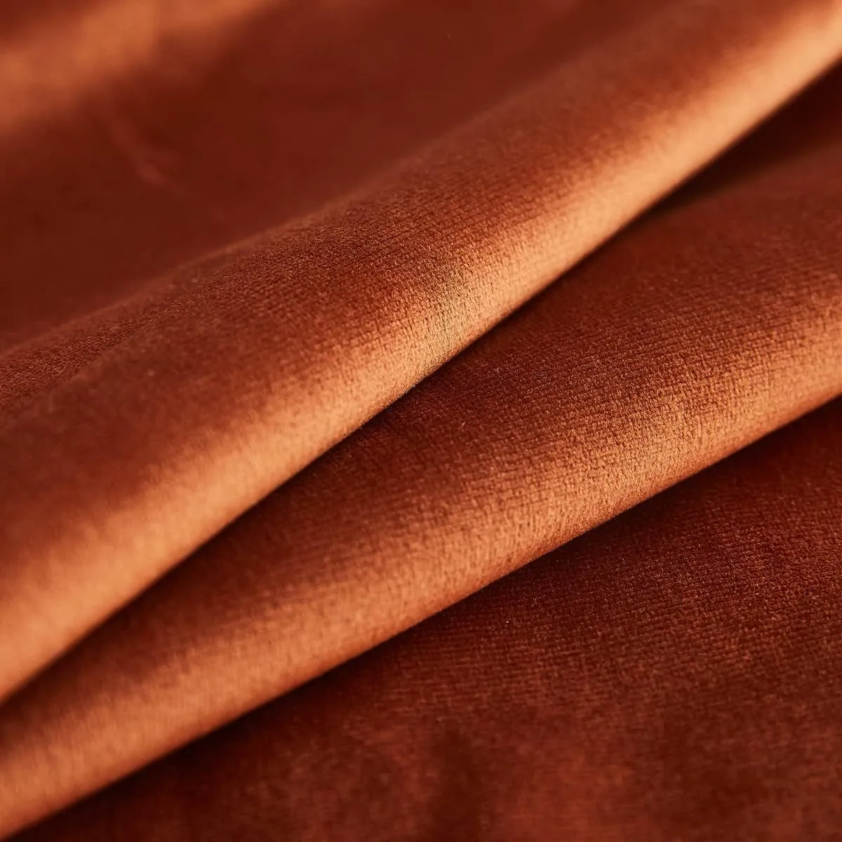 Sunday Praise Set of 2 Soft Thick Velvet Decorative Throw Pillow Covers 20 x 20 Inches for Couch Sofa Bed Chair,Burnt Orange