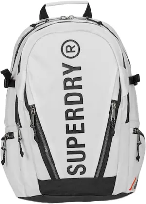 Superdry Women's Tarp Backpack, White, Einheitsgröße, Classic