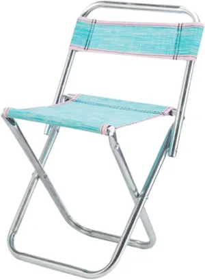 SUPVOX Folding Chair for Camping Portable Outdoor Mesh Stool Lightweight Collapsible Fishing Seat Random Color for Travel Hiking and Outdoor Activities